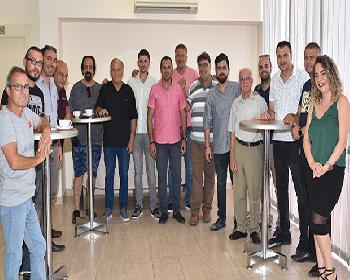 Spor Yazarları Bayramlaştı