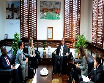 Sucuoğlu, Imf Heyeti İle Görüştü