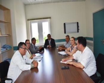 Sucuoğlu, Klinik Şefleri İle Bir Araya Geldi