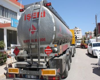 Taşel İşcileri tankerleri fabrikaya sokmuyor