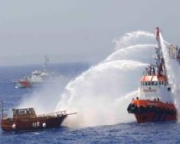 Tatbikatın deniz aşaması başladı