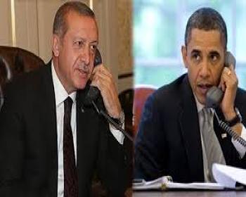 Tc Cumhurbaşkanı Erdoğan, Abd Başkanı Obama İle Telefonda Görüştü  