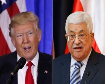 Trump İle Abbas Görüşmesi