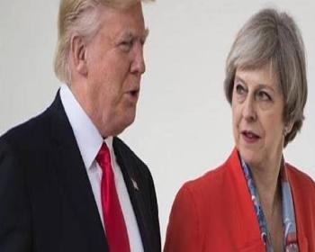 Trump, May İle Suriye&#8217;yi Konuştu