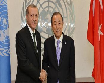 Türkiye Cumhurbaşkanı Erdoğan, Bm Genel Sekreteri Ban İle Görüştü