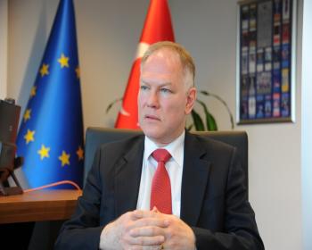 Türkiye&#39;nin Ab Daimi Temsilcisi Büyükelçi Yenel, Kıbrıs Konusunda Değerlendirmelerde Bulundu