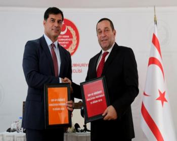 Ubp-Dp Hükümet Protokolü İmzalandı (2)