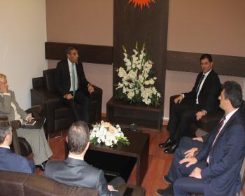 Ubp Genel Başkanı Özgürgün Chp Heyetini Kabul Etti