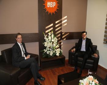 Ubp Genel Başkanı Özgürgün, İngiltere Yüksek Komiseri Todd İle Görüştü