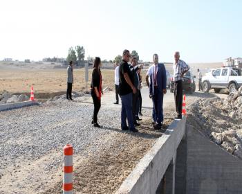 Ulaştırma Bakanı Dürüst Dilekkaya-Kırıkkale Yolu Köprü Yapım Çalışmasını İnceledi