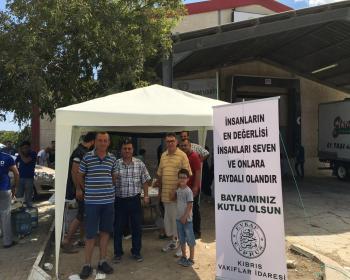 Vakıflar İdaresi, İhtiyaçlı  Ailelere Kurban Payı Dağıttı