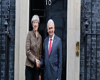 Yıldırım, Londra’Da May İle Görüştü