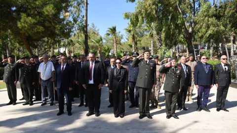 19 Eylül Gazileri Anma Günü…Boğaz Şehitliği'nde tören düzenlendi