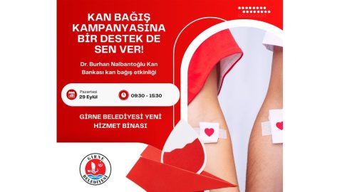 Girne Belediyesi’nden kan bağışı kampanyası