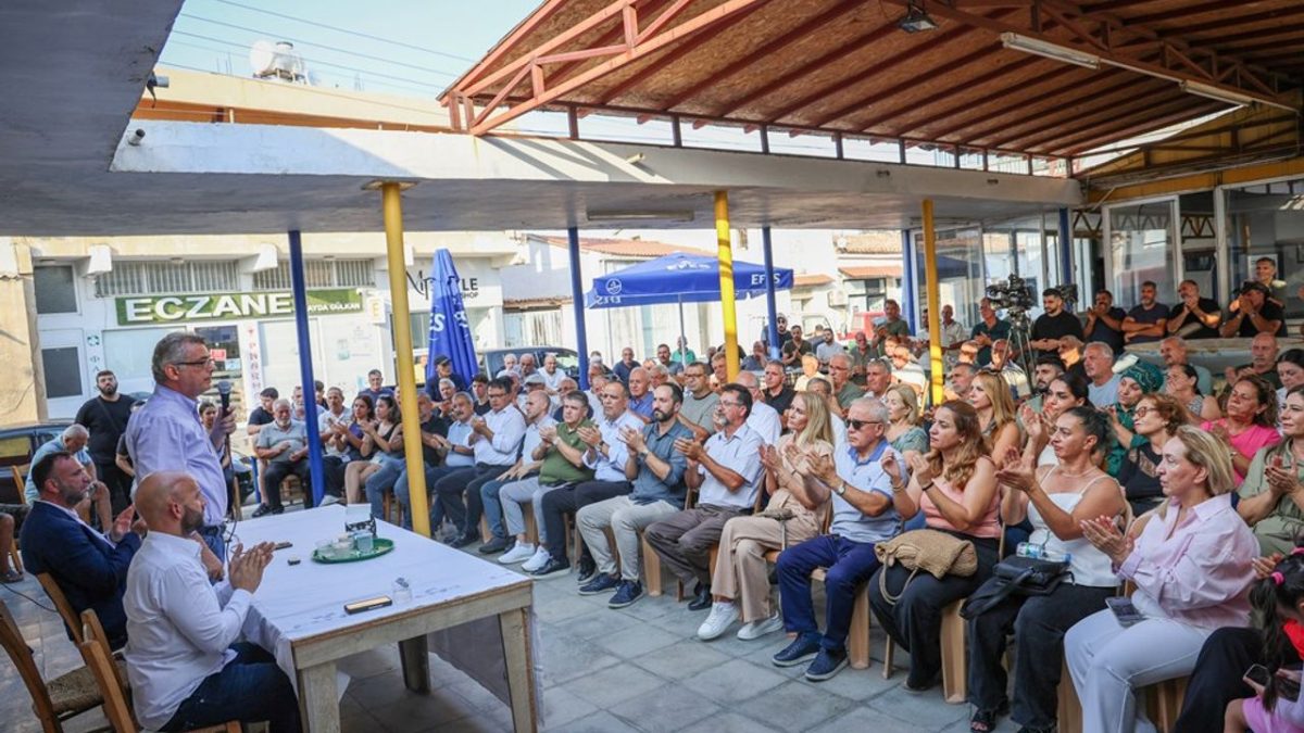 CTP Genel Başkanı ve Cumhurbaşkanı adayı Tufan Erhürman, Bostancı’yı ziyaret etti