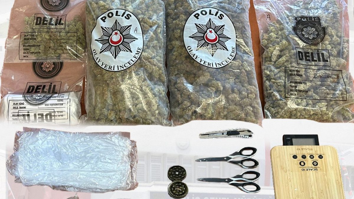 Polisten uy*şturucu operasyonu.. 5 tutuklu