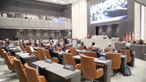 Siyasi parti başkanları Meclis’te konuştu…