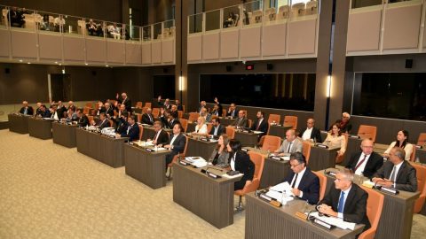 "Kıbrıs Sorununa İki Devletli Çözüm Konusunda Karar Önerisi" Meclis Genel Kurulu'nda görüşülüyor