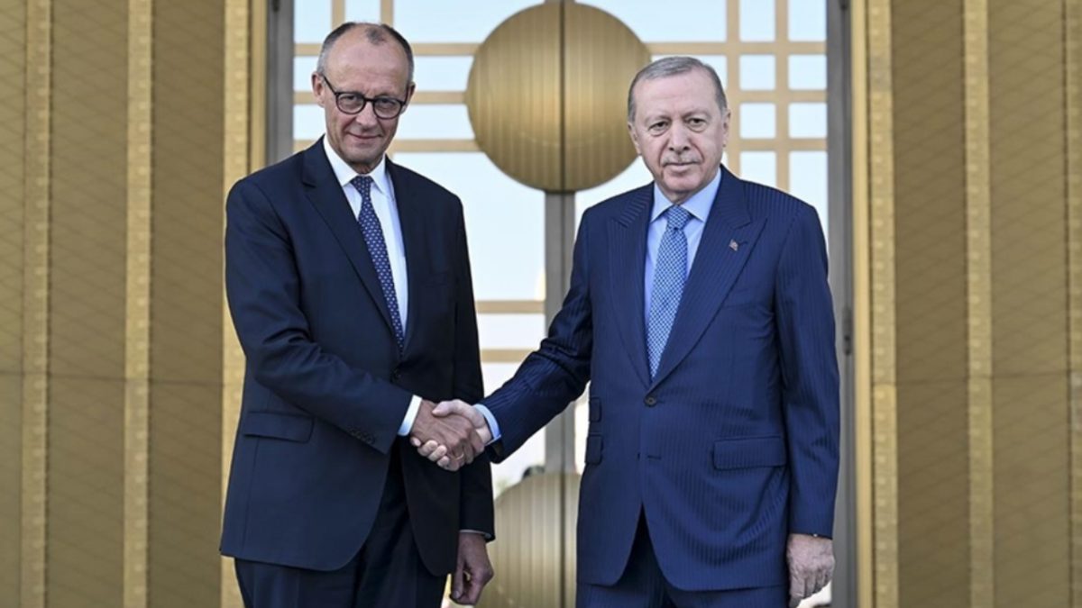 Erdoğan, Merz ile ortak basın toplantısı düzenledi