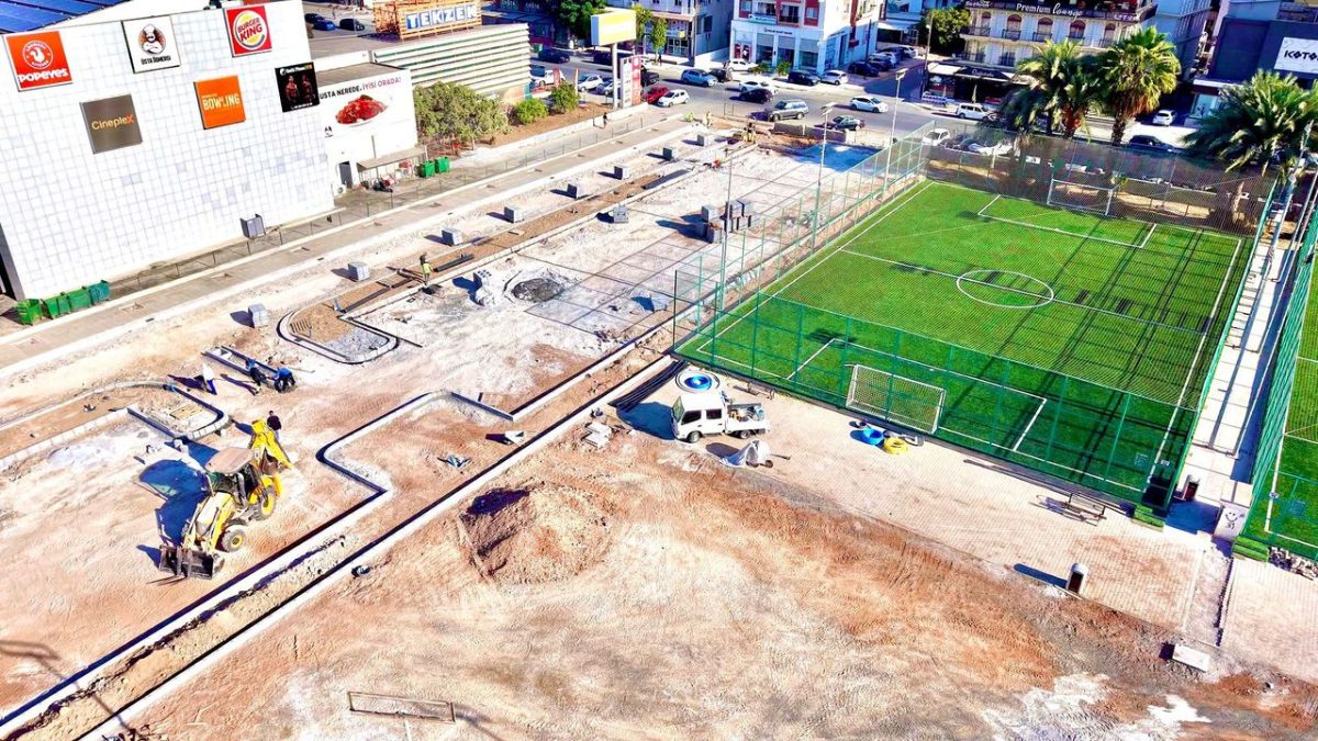 Gazimağusa Belediyesi’nden, Salamis Yolu’na 500 araçlık park yeri