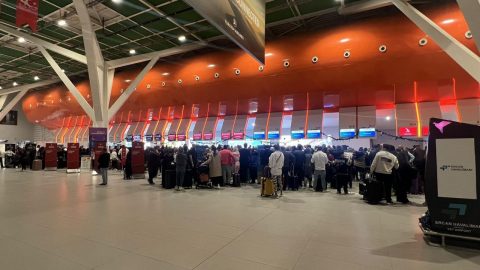 Ercan Havalimanı yeni yıl döneminde 94 bin 656 yolcu ağırladı