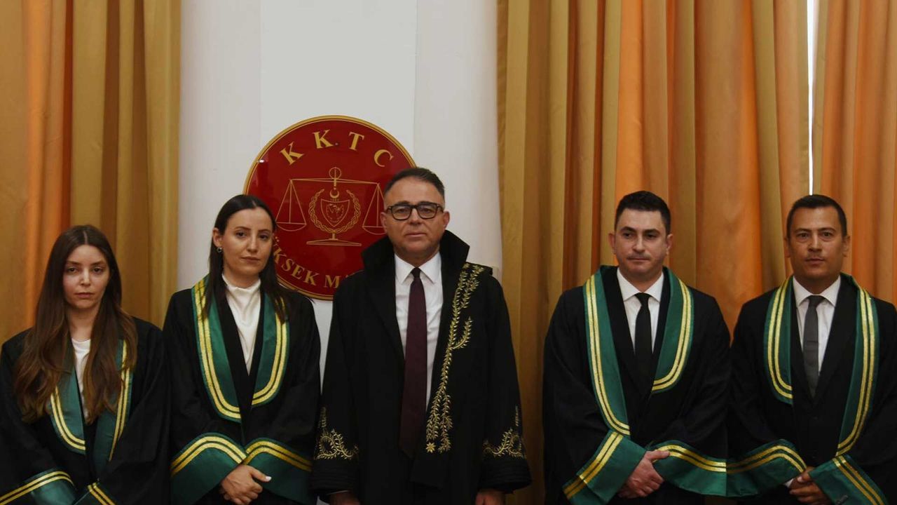 Yeni atanan yargıçlar yemin ederek göreve başladı