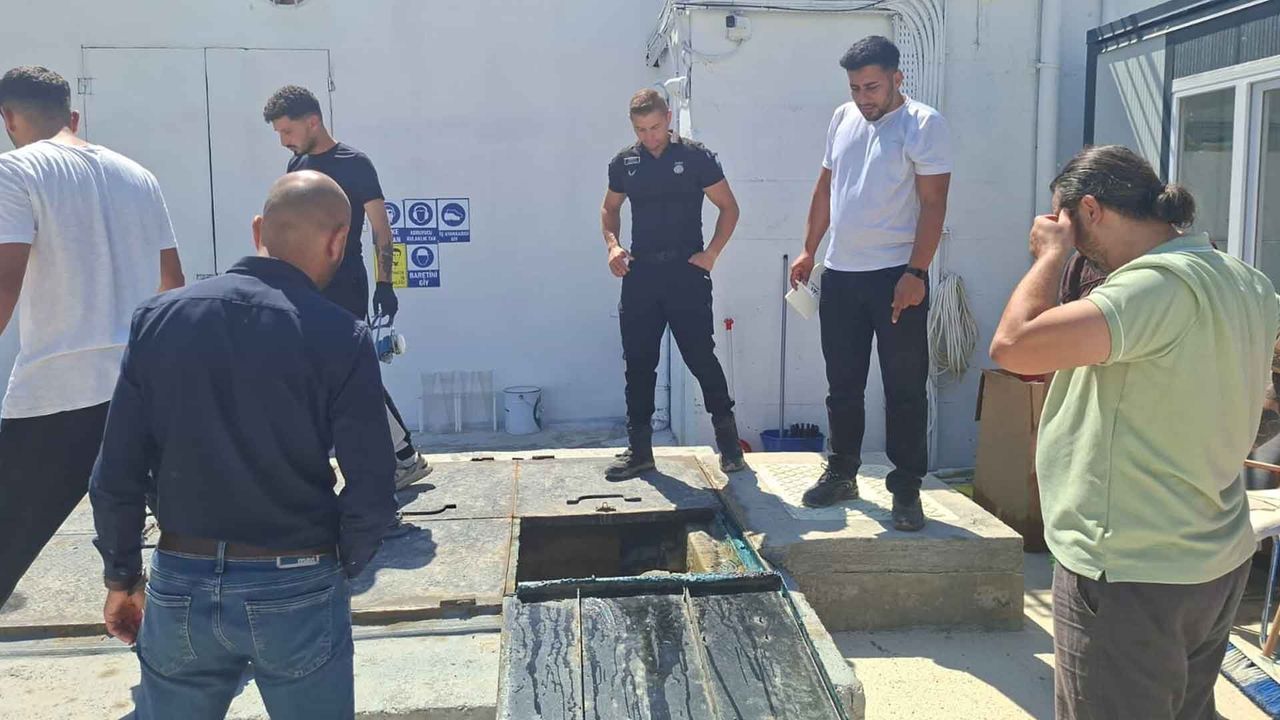 İskele’de arıtma tesisleri tek tek kontrol edildi