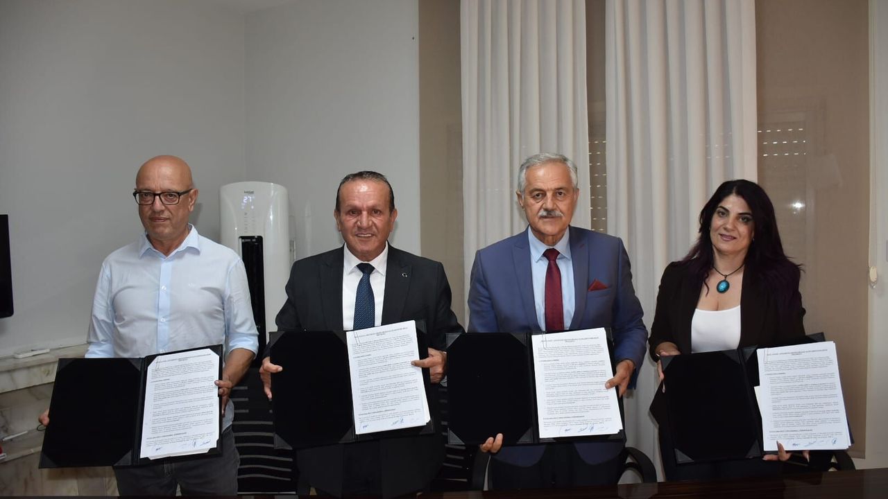 Tatlısu-Çiftlikdüzü Arkeopark Projesi için iş birliği protokolü imzalandı