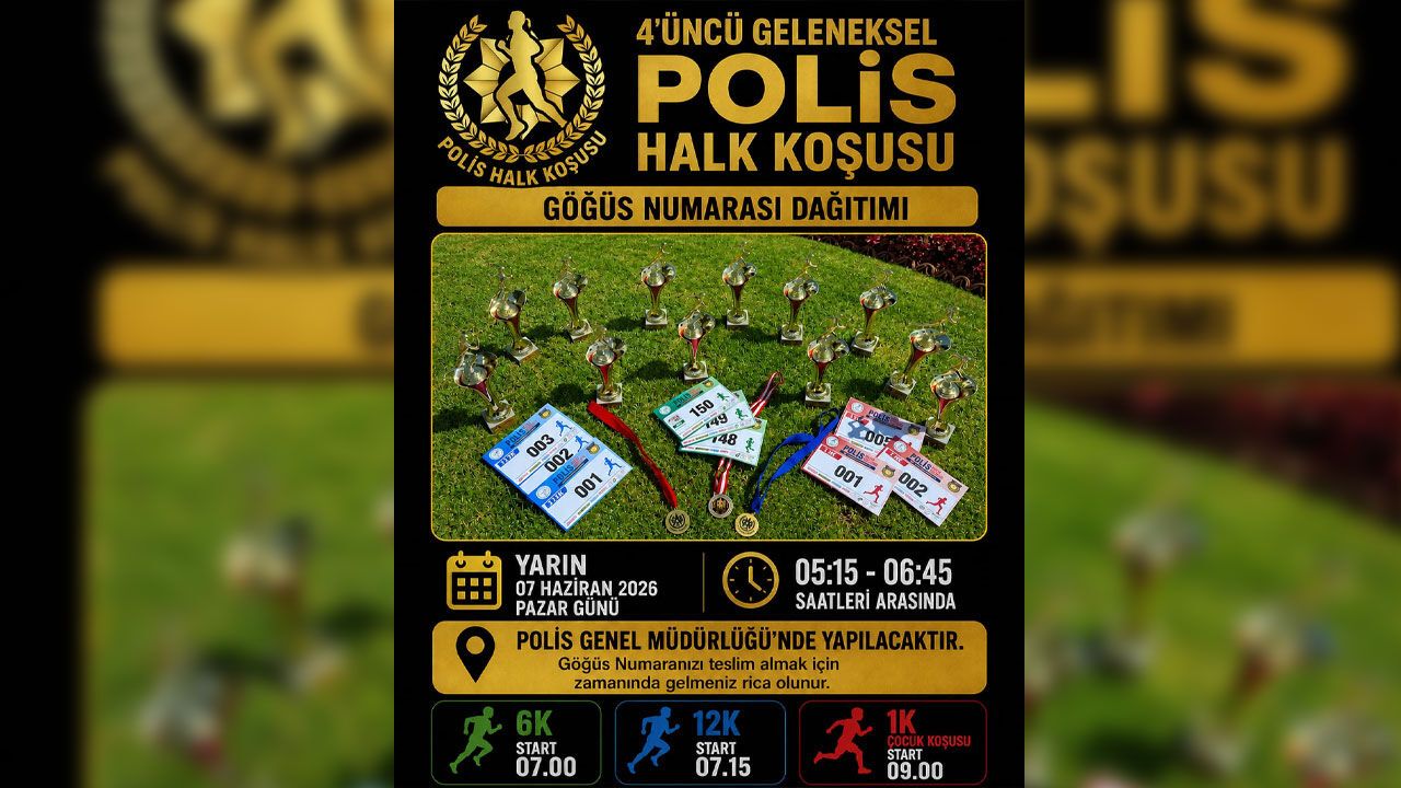 Geleneksel Polis Halk Koşusu, yarın Lefkoşa’da