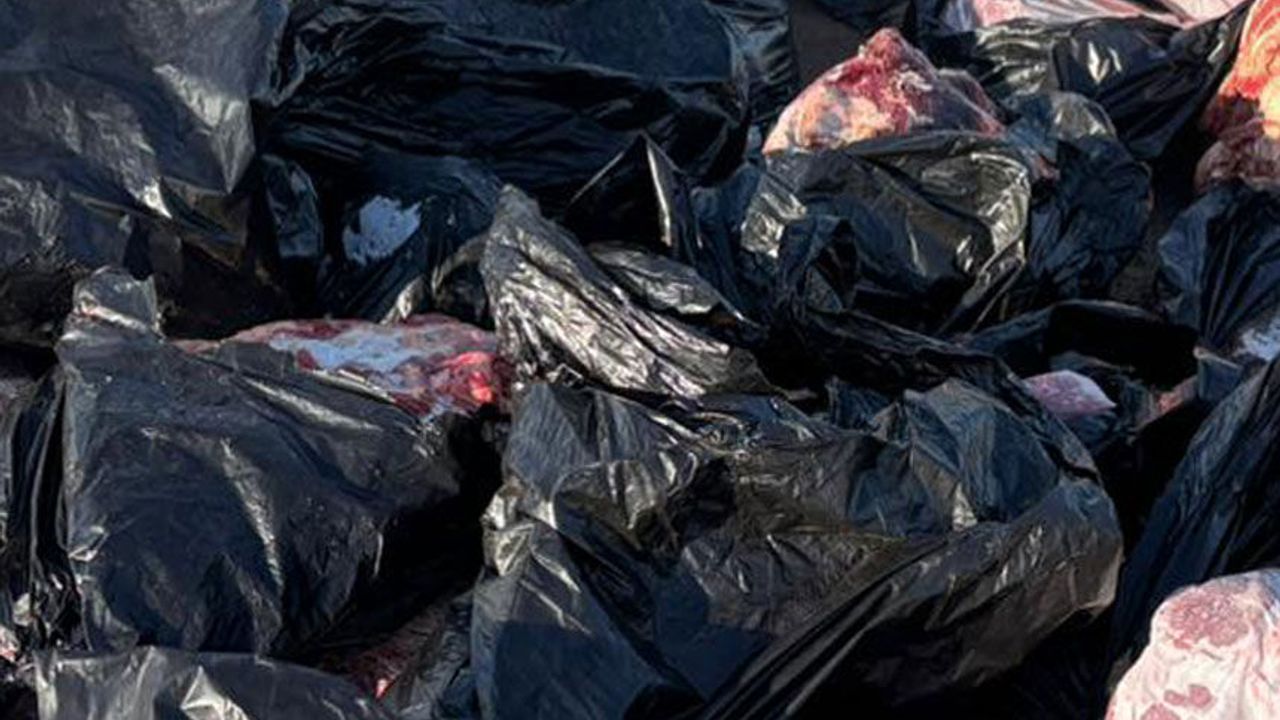 Haspolat’ta 2 bin kilograma yakın kaçak et ele geçirildi…Bir kişi tutuklandı