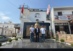 Kırok, Atatürk Büstü ve çevre düzenleme çalışmalarını inceledi