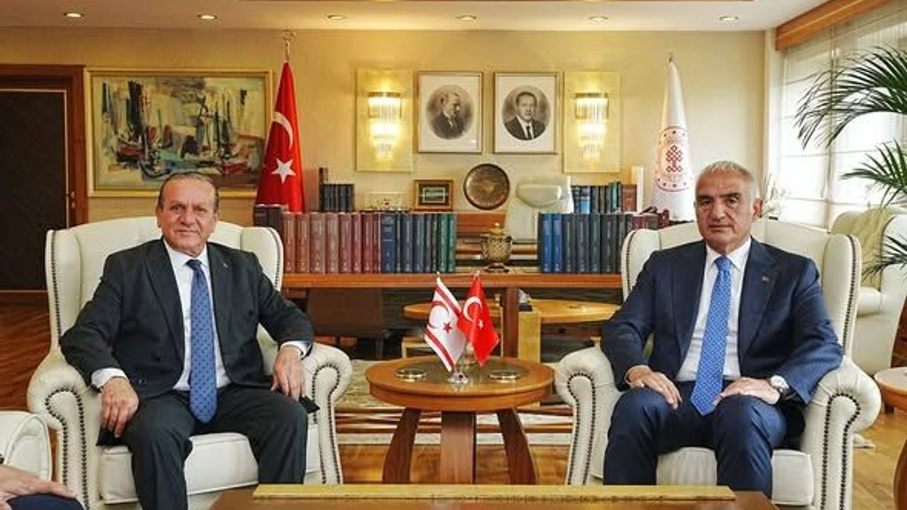 Ataoğlu, Türkiye Kültür ve Turizm Bakanı Ersoy ile görüştü