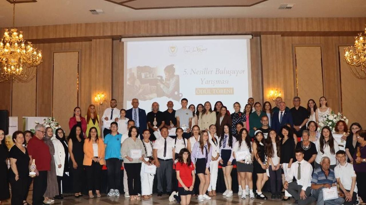 5. Nesiller Buluşuyor Yarışması’nın ödülleri verildi