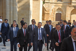 Oğuz ve Çiftçi, Selimiye Camisi’ni ziyaret etti