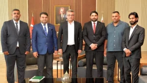 Pakistan Kültür ve Dayanışma Derneği, sorunlarını Cumhurbaşkanı Erhürman’a aktardı