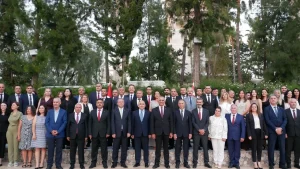 Görevini tamamlayan öğretmenlere veda resepsiyonu düzenlendi