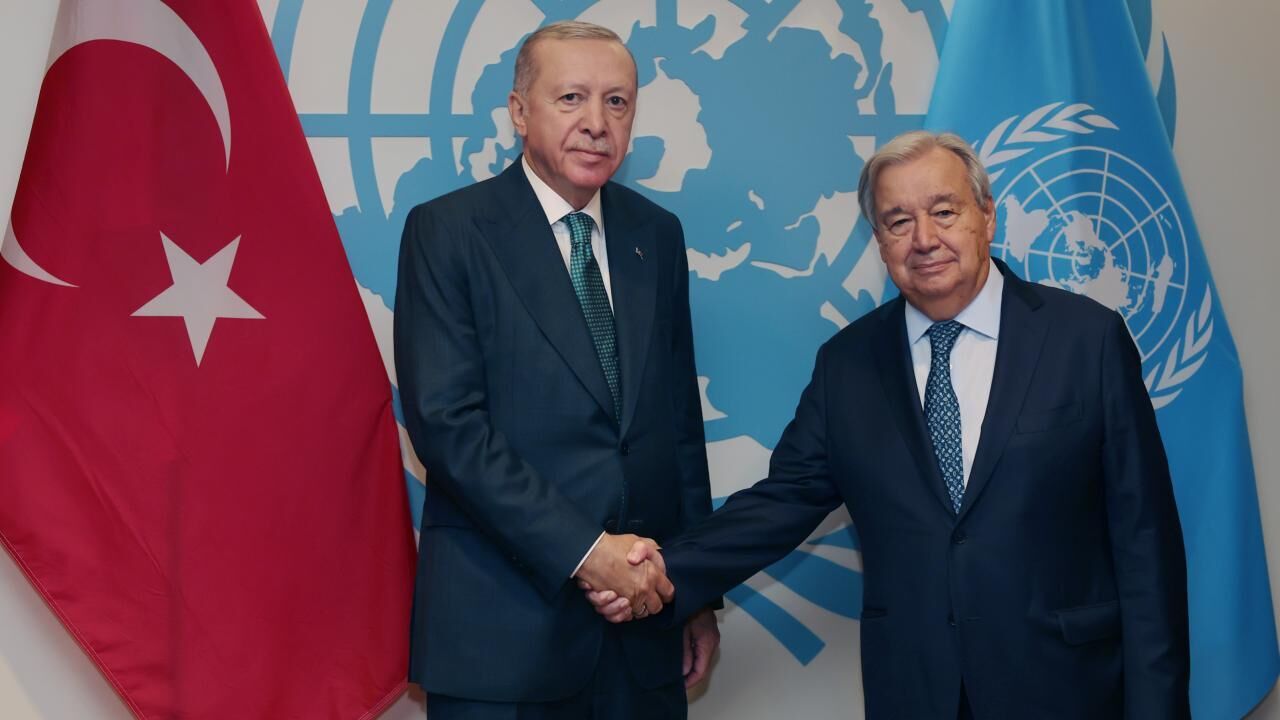 Erdoğan, Guterres ile Kıbrıs Adası’ndaki son gelişmeleri görüştü