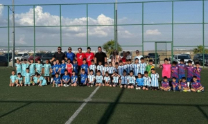Alayköy’de minik kramponlar sahaya çıktı
