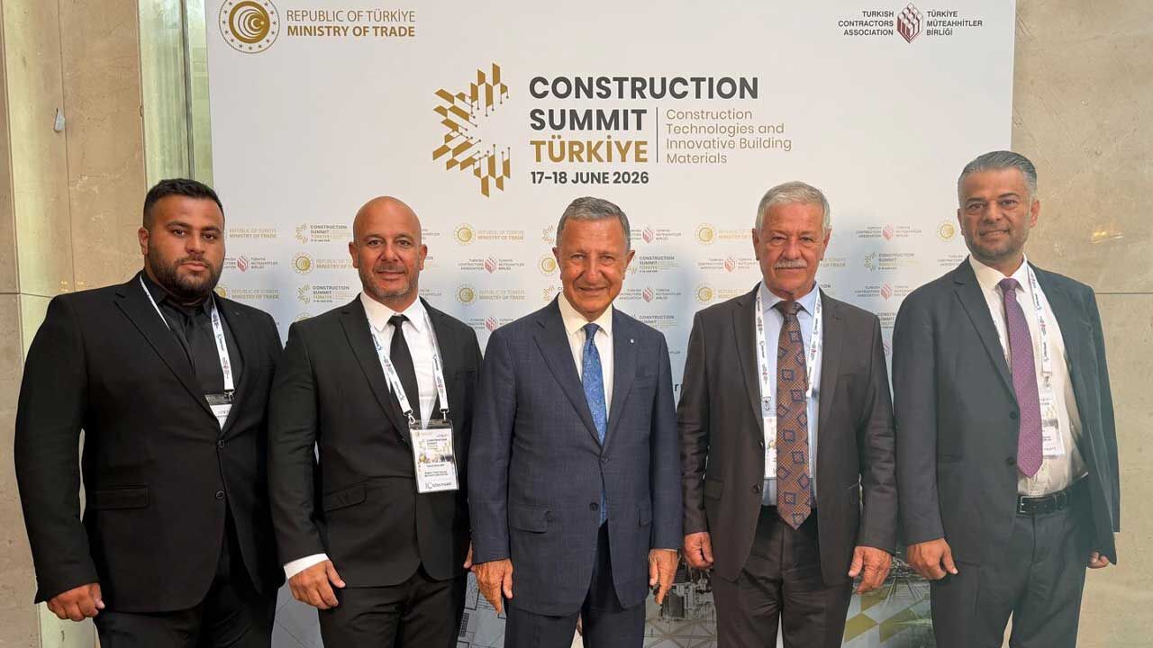 KTİMB, Construction Summit Türkiye Zirvesi’nde KKTC İnşaat Sektörünü Temsil Etti
