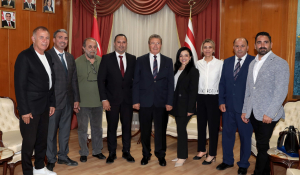 Başbakan Üstel KTSYD heyetini kabul etti