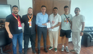 Galatasaray Taraftar Derneği’nden Amcaoğlu’na ziyaret