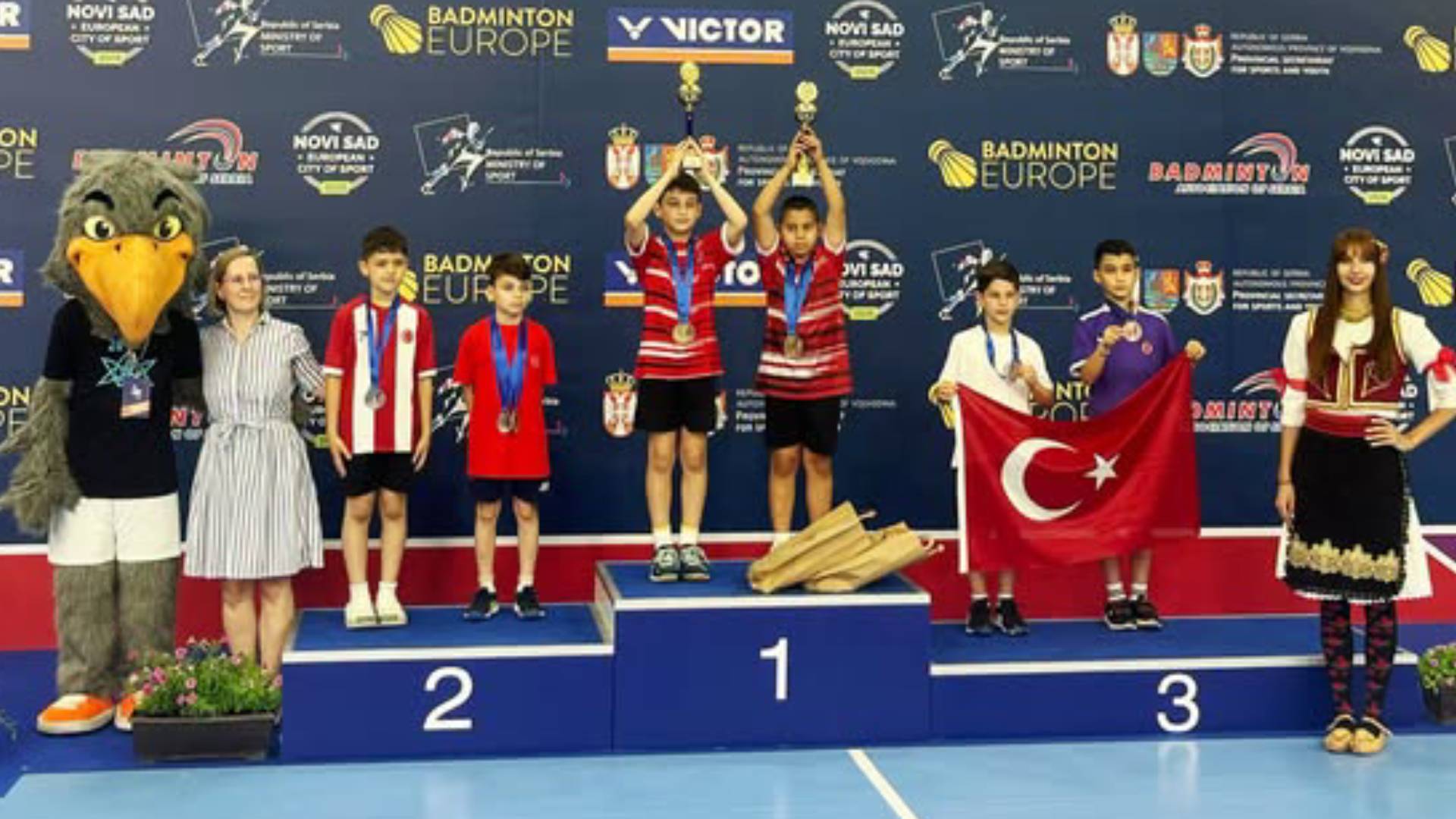 Güney Serinyürek, Sırbistan’da Şampiyon
