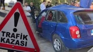 Fuar Kavşağı’nda korkutan kaza!