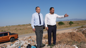 Yıldırım Köyü çöplüğünde rehabilitasyon çalışmaları başlatıldı