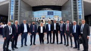 Belediye Birliği, Avrupa Parlamentosu’nda toplantıya katıldı