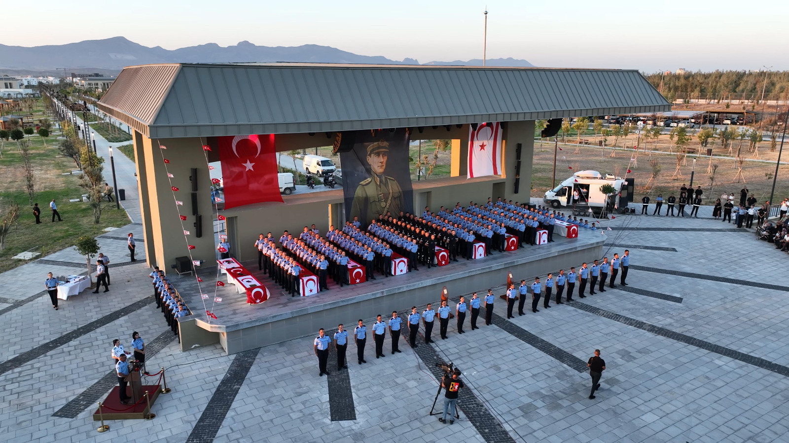Millet Bahçesi, görkemli Polis Mezuniyet Törenine ev sahibi oldu
