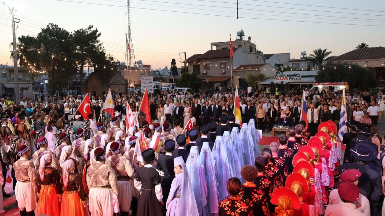 54. Geleneksel İskele Festivali, görkemli bir törenle kapılarını açtı