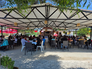 Kumyalı’da kadınlar çayda buluştu