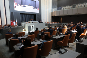 Meclis Genel Kurulu’nda onaya sunuşlar yapıldı