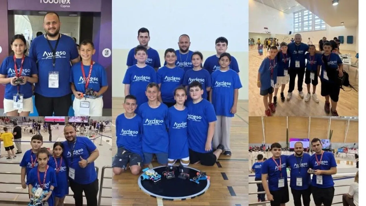 Avdeso Academy'den Robotex Cyprus 2026'da Büyük Başarı
